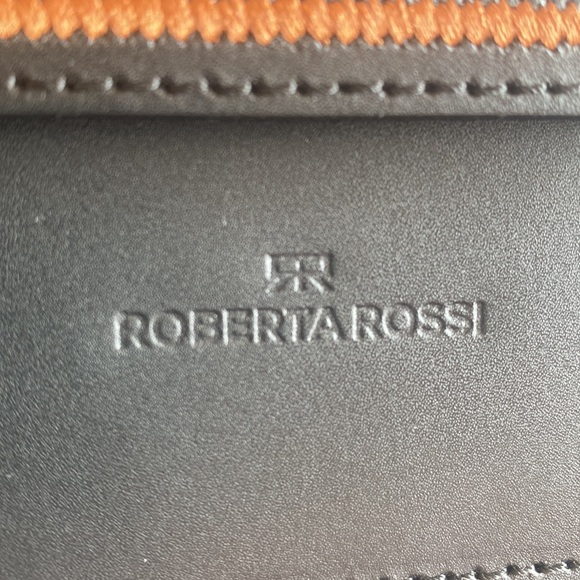 ROBERTA ROSSI black leather handbag - Picture 6 of 11